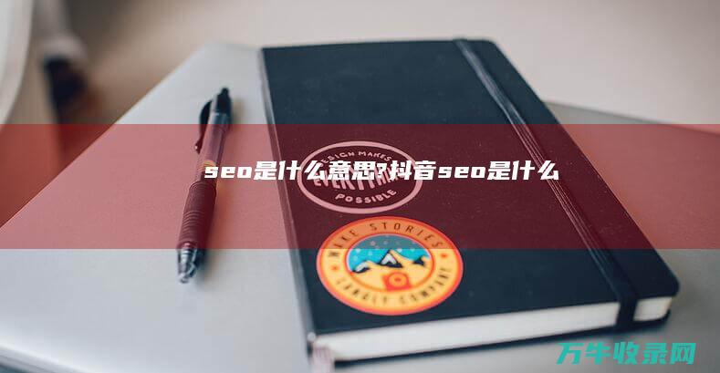 seo是什么意思? (抖音seo是什么)